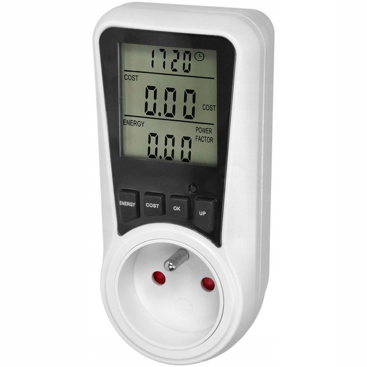 WATOMIERZ LICZNIK POBORU PRĄDU ENERGII DWUTARYFOWY