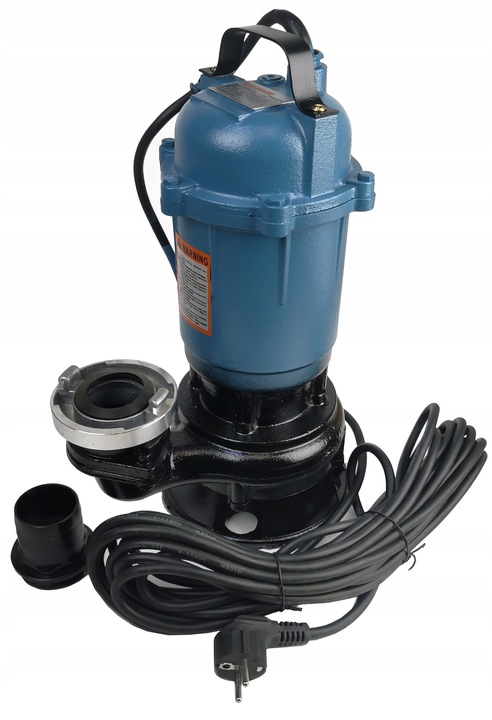 POMPA DO SZAMBA I BRUDNEJ WODY SZLAMOWA Z ROZDRABNIACZEM BERHARD