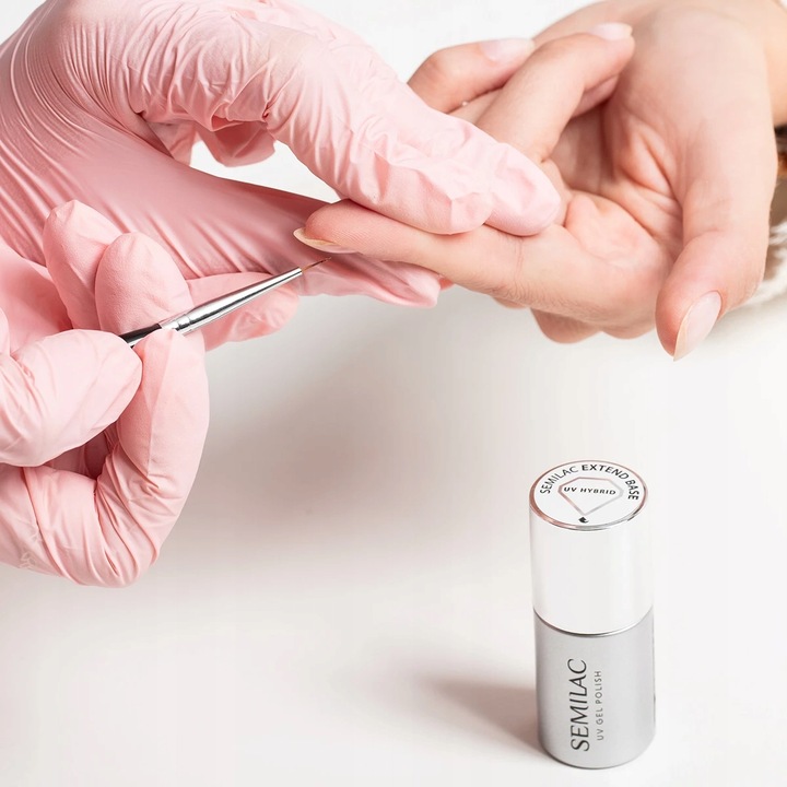 Semilac Base Baza EXTEND przezroczysty lakier hybrydowy do paznokci 7ml