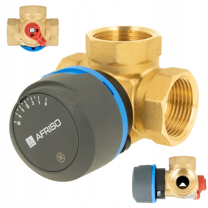 Zawór mieszający 3-drogowy AFRISO ARV 384 VARIO PRO CLICK 1 CAL DN25