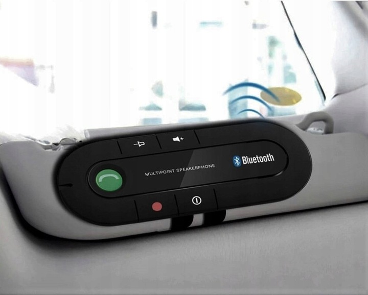 ZESTAW GŁOŚNOMÓWIĄCY SAMOCHODOWY BLUETOOTH 4.1