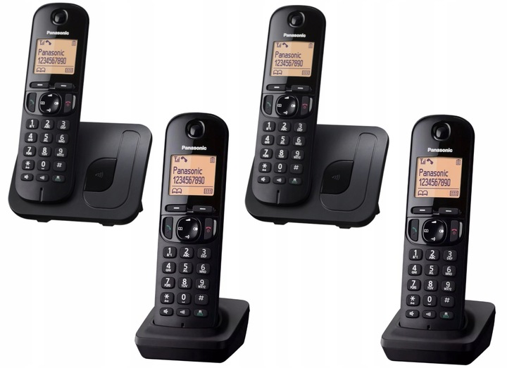 PANASONIC KX-TGC 212 - 4 SŁUCHAWKI