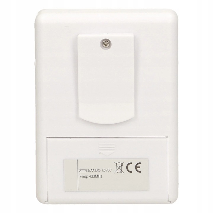 Alarm Bezprzewodowy Sygnalizator Wejścia Czujnik Ruchu 100m na Baterię
