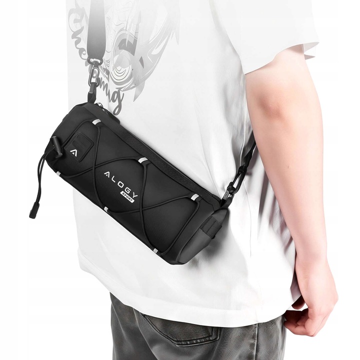 Sakwa rowerowa na rower ramę kierownicę saszetka torba pojemna 2.5L Alogy