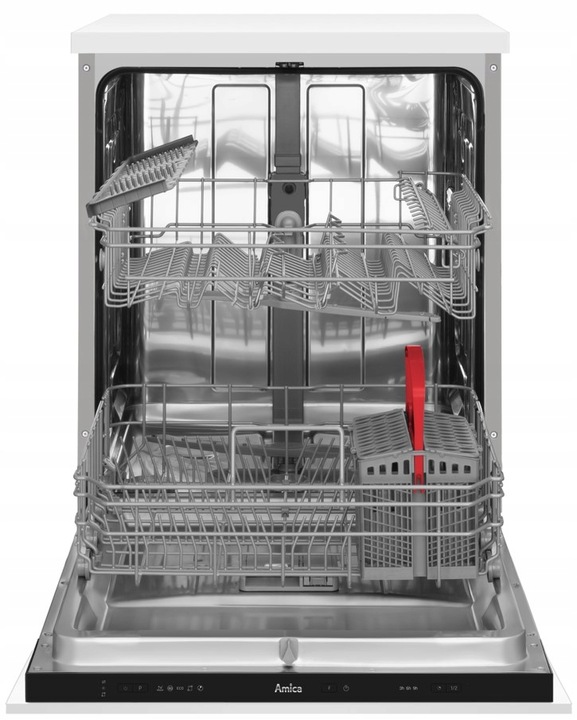 Zmywarka Amica DIM61E5qN 60cm 12kpl HotAirDrying HalfLoad 5programów