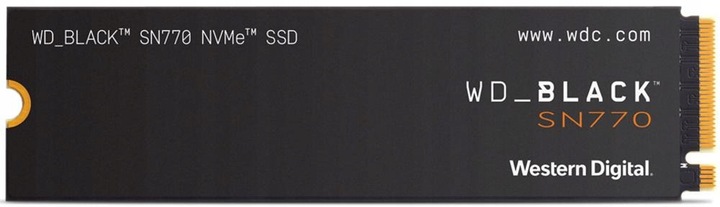 Dysk SSD WD Black SN770 1TB PCIe 4.0 M.2 NVMe WDS100T3X0E