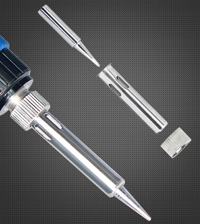 Lutownica Precyzyjna 100W Zestaw Lutowniczy LCD Odsysacz do Cyny 13