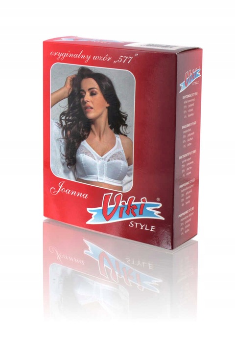 Biustonosz Joanna 577 biały plus; 105F