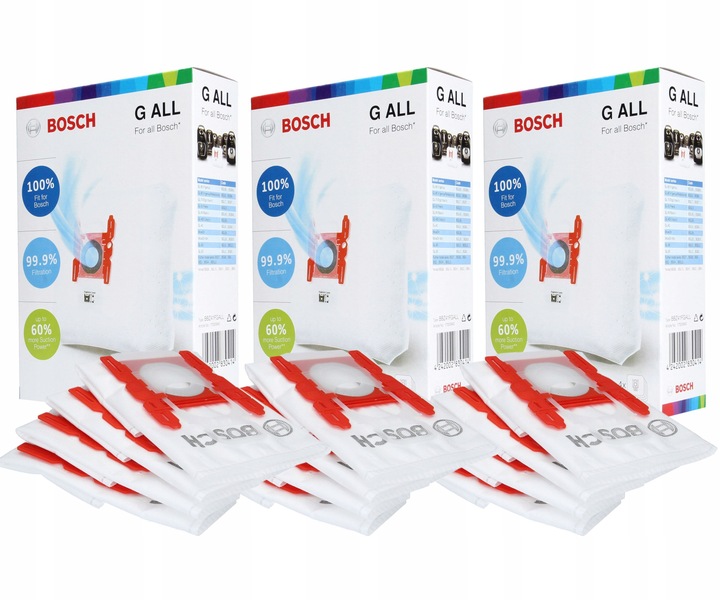 ZESTAW 12szt WORKI SYNTETYCZNE Bosch G ALL BBZ41FGALL za 17003048