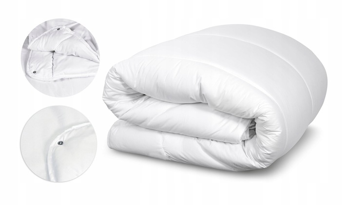 Kołdra 4 Pory Roku Antyalergiczna Całoroczna Duo Podwójna 160x200 cm