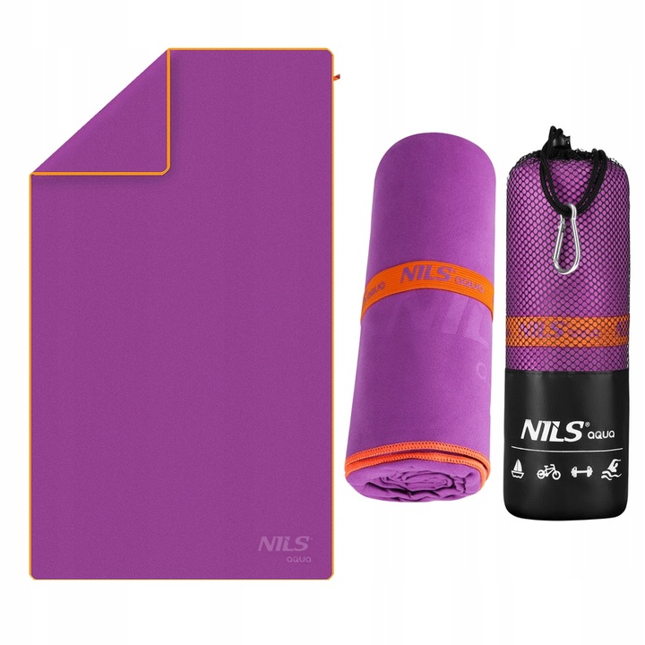 Ręcznik Plażowy Kąpielowy Szybkoschnący Z Mikrofibry 180x100 cm NILS