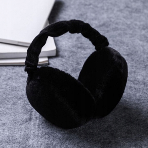 NAUSZNIKI ZIMOWE JESIENNE NA USZY CIEPŁE FUTERKO PLUSZOWE REGULOWANE