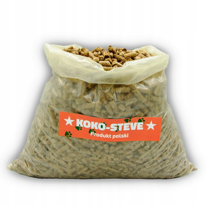 PODŁOŻE ŚCIÓŁKA PELET EKOLOGICZNY DLA CHOMIKA KRÓLIKA żwirek kot 40L 15kg