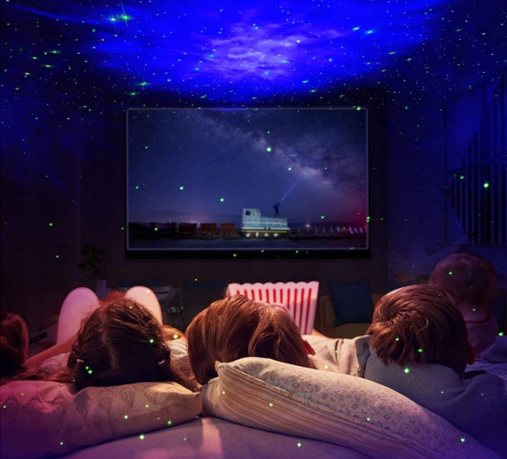 PROJEKTOR GWIAZD NIEBA LED LAMPKA NOCNA ASTRONAUTA