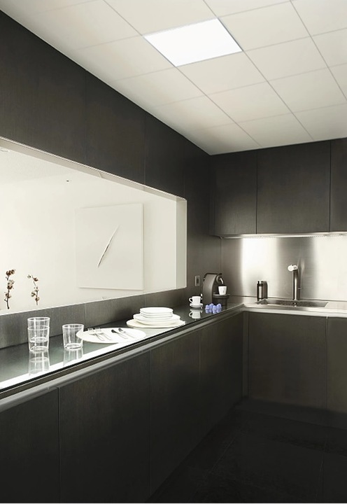 PANEL LED OPRAWA RASTROWA 60x60cm 595x595mm 50W KASETON CCD sufitowy