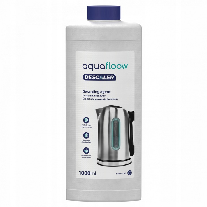 AquaFloow Descaler - duży uniwersalny odkamieniacz do ekspresu i AGD