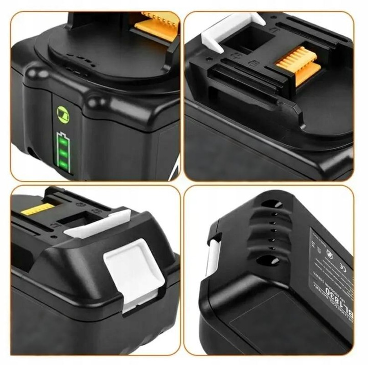 AKUMULATOR ZAMIENNIK DO MAKITA BATERIA 18V 6,0 Ah BL1860 6AH