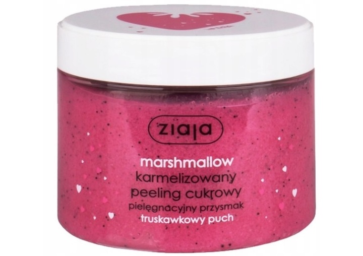 ZIAJA PEELING CUKROWY DO CIAŁA MARSHMALLOW 300ML