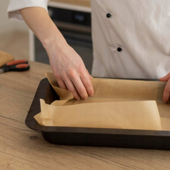 PAPIER do PIECZENIA Paclan brązowy Wkład do AIR FRYER 50 m x 38 cm