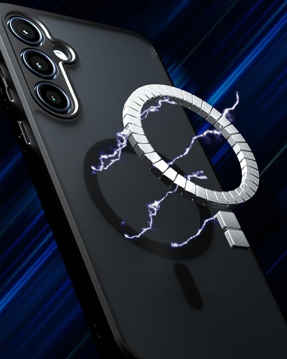 Etui do Samsung Galaxy A56 WZMACNIANE 360° MATOWE MATT Case + 2x SZKŁO