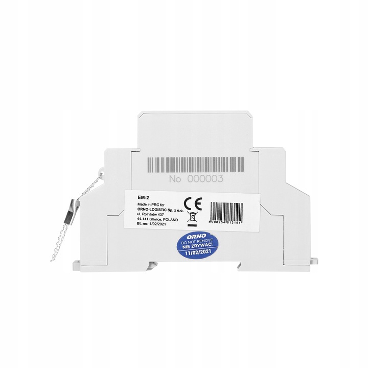 LICZNIK JEDNOFAZOWY PODLICZNIK ENERGII ŻUZYCIA PRĄDU 1 FAZOWY