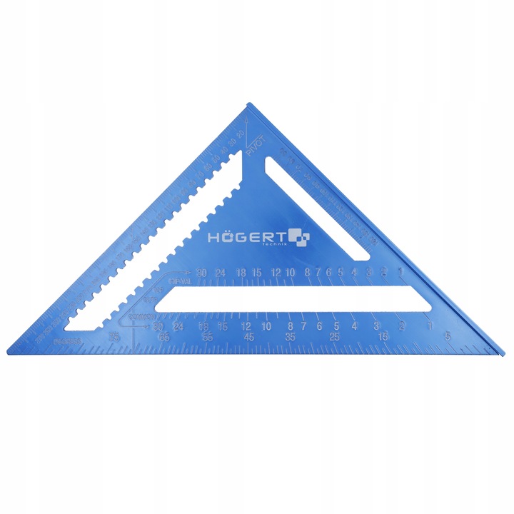 KĄTOWNIK CIESIELSKI STOLARSKI ALUMINIOWY MOCNY 300 x 300 mm HOGERT HT4M214