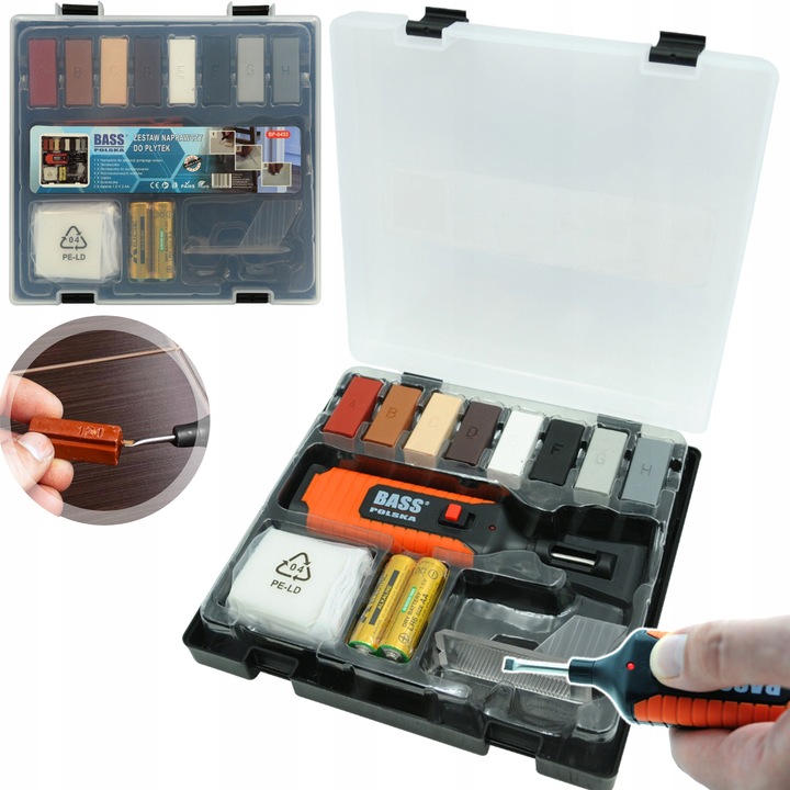 ZESTAW NAPRAWCZY DO PŁYTEK CERAMICZNYCH NAPRAWY GLAZURY TERAKOTY