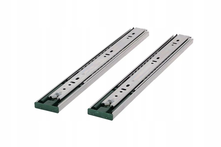 Prowadnica kulkowa GTV push open do szuflad 400 mm pełny wysuw udźwig