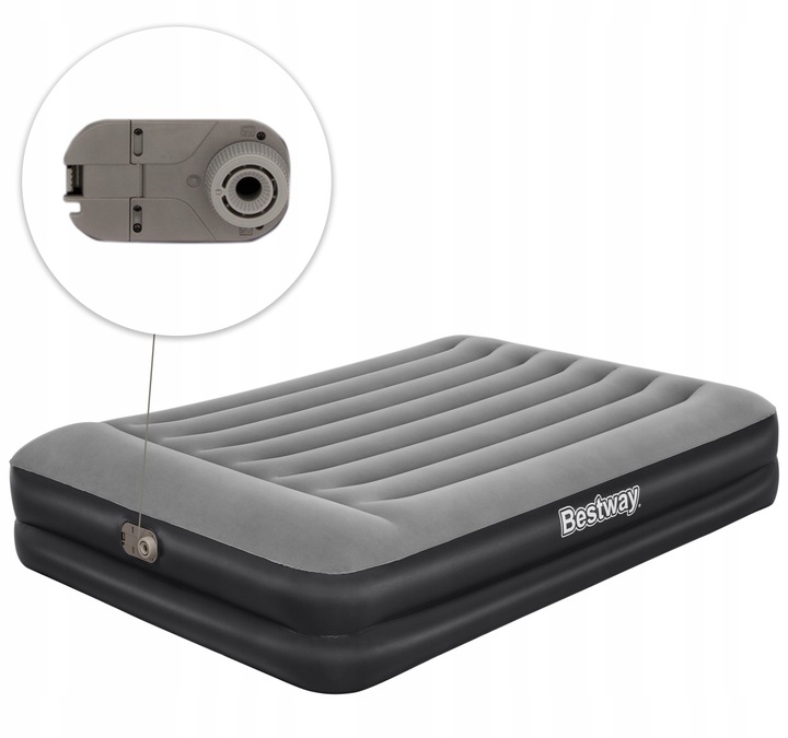 Materac Dmuchany do spania 203x152 Bestway pompka
