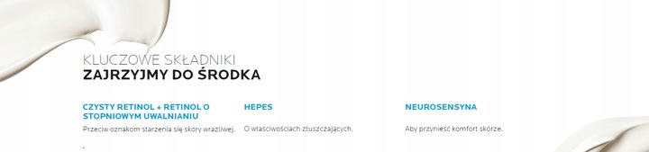 Krem do twarzy La Roche-Posay Redermic 0 SPF dzień i noc 30 ml