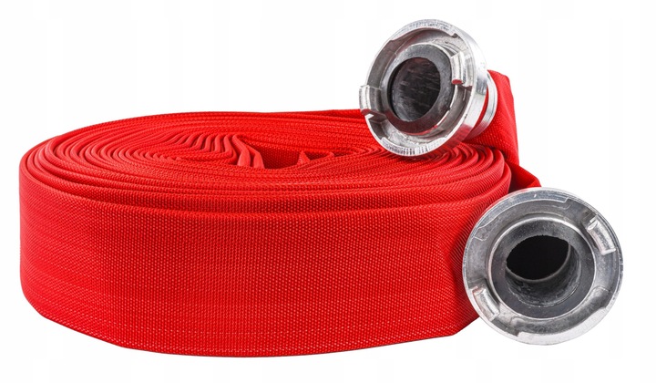 WĄŻ STRAŻACKI PARCIANY DO WODY SZAMBA SZYBKOZŁĄCZKA 2" 30 M 8 BAR