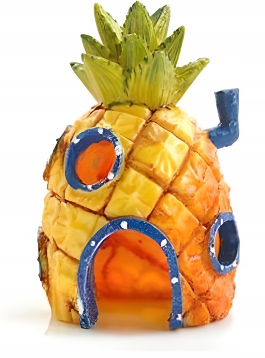 DOMEK DOM SPONGEBOBA ANANAS DEKORACJA DO AKWARIUM SPONGEBOB OZDOBA PREZENT
