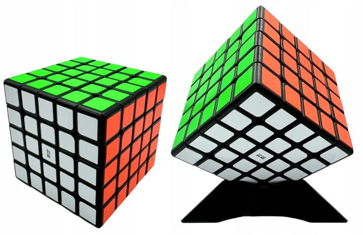 ORYGINALNA KOSTKA 5x5 SZYBKA PROFESJONALNA + PODSTAWKA