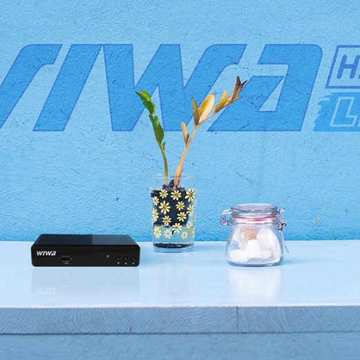 Tuner Odbiornik Dekoder DVB-T/T2 WIWA H.265 LITE TV naziemnej drugiej