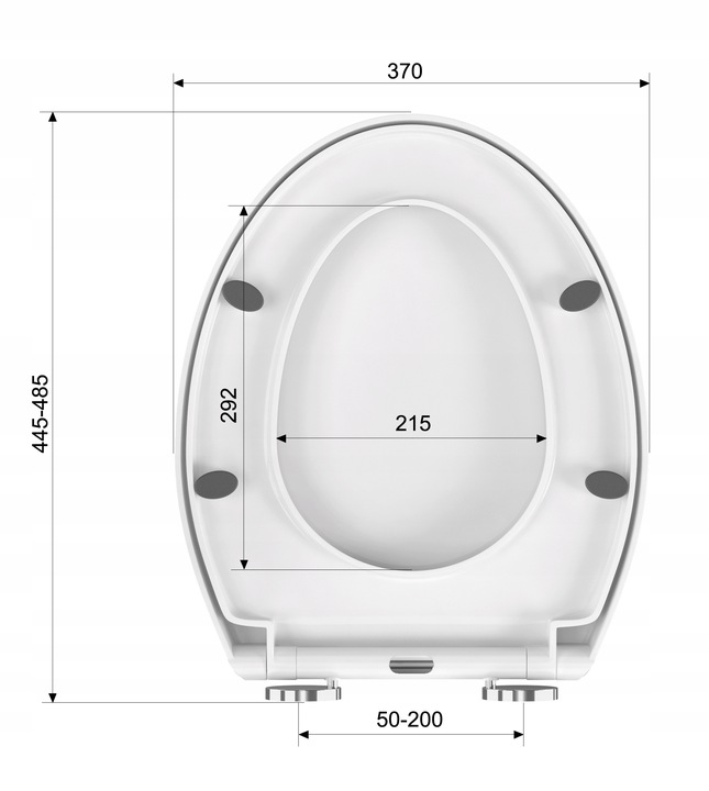 Deska WC sedesowa toaletowa klozetowa WC UNIWERSALNA Wolnoopadająca