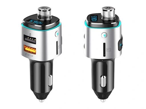 TRANSMITER FM BLUETOOTH ŁADOWARKA 2X USB SD QC 3.0