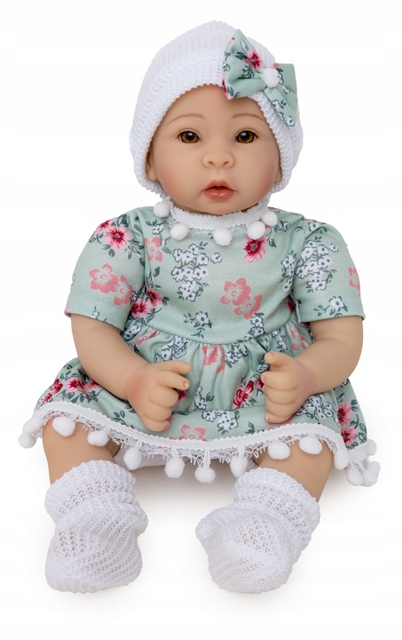 Lalka Bobas JAK ŻYWA INTERAKTYWNA REALISTYCZNA mówi i śpiewa ZESTAW XXL