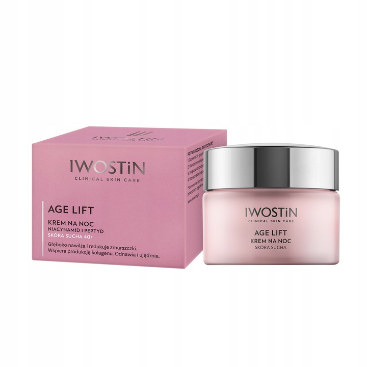 Iwostin Age Lift Krem na noc skóra sucha + serum