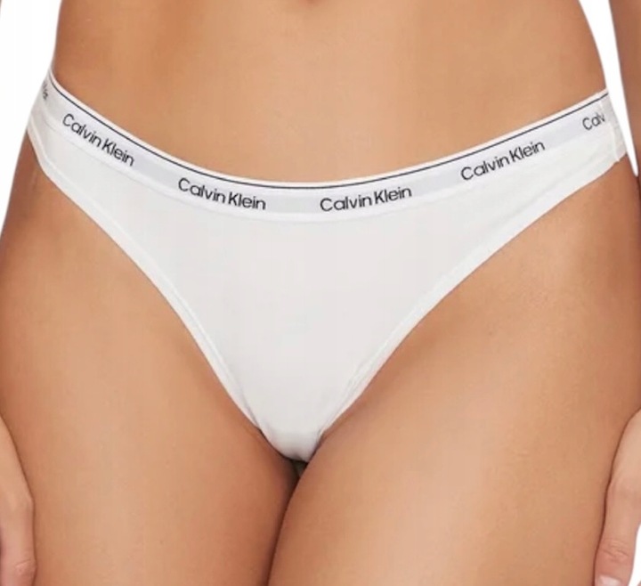 Calvin Klein Underwear Komplet 3 par stringów Thong 3Pk 000QD5209E PYM r XL