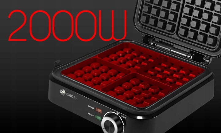 GOFROWNICA 4 GOFRY REGULACJA TEMPERATURY MOCNA NIEPRZYWIERAJĄCE PŁYTY