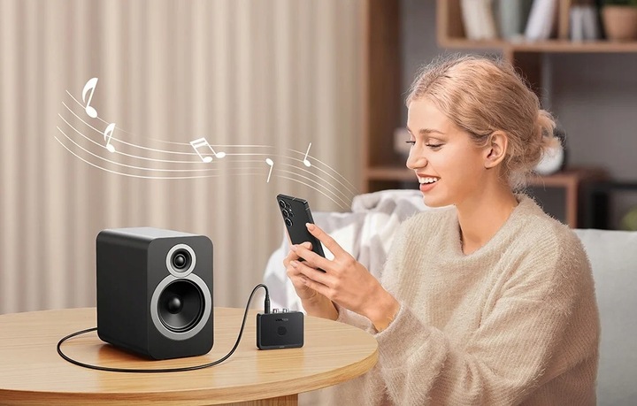 UGREEN Odbiornik Adapter Bluetooth 6.0 BT505 LDAC Hi-Res Audio USB-C