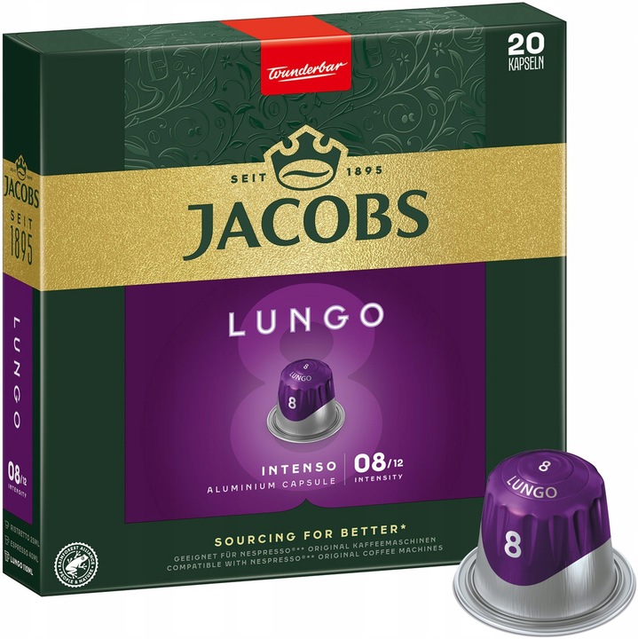 SUPER ZESTAW JACOBS D.EGBERTS KAWA NESPRESSO 10x10