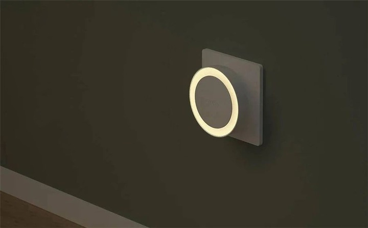 Yeelight Lampka Nocna LED z Czujnikiem Zmierzchu OSZCZĘDNA 0,5W do Gniazdka