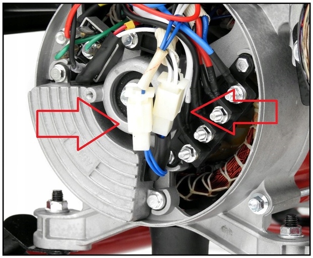 AGREGAT PRĄDOTWÓRCZY A8 5,2kW KOŁA MIEDŹ prądu AVR+ MIEDZIANY STOJAN