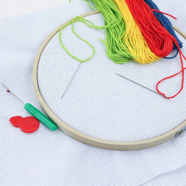 Kanwa płótno do haftowania haftu 30x45cm 6 szt.