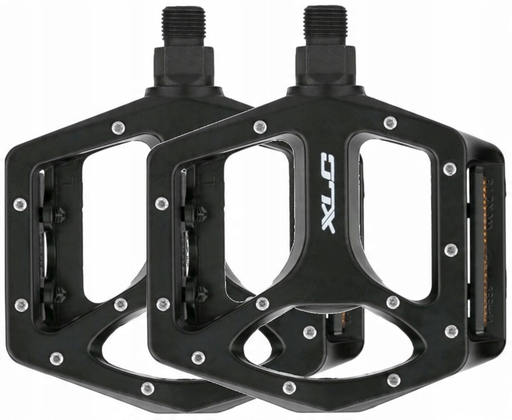 Pedały platformowe aluminiowe XLC PD-M10, czarne