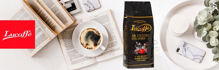 Kawa ziarnista LUCAFFE MR. EXCLUSIVE 1 kg | Włoska, 100% ziaren