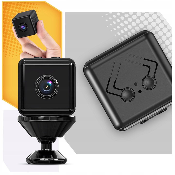 Mini kamera szpiegowska SMART detekcja ukryta kamerka Mała WIFI 4K