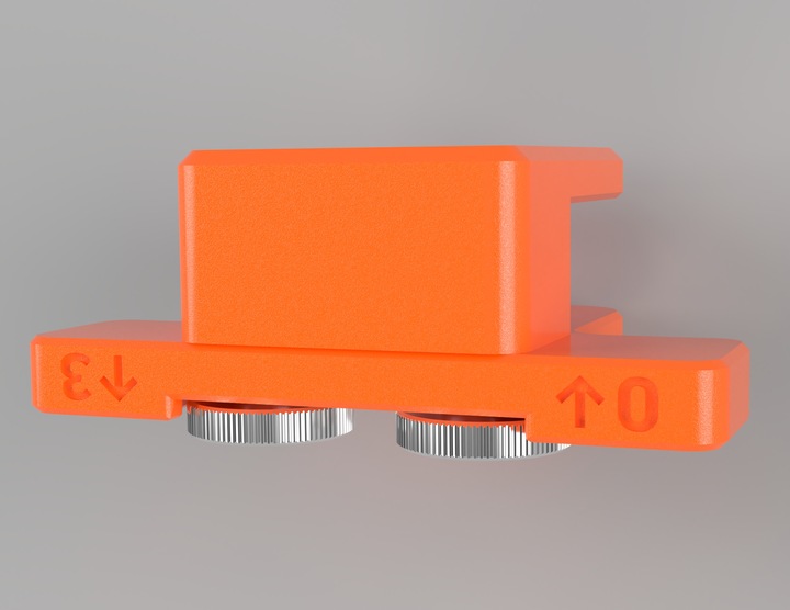 SZABLON UCHWYT PRZYMIAR DO MONTAŻU FRONTÓW MEBLOWYCH SUF-1