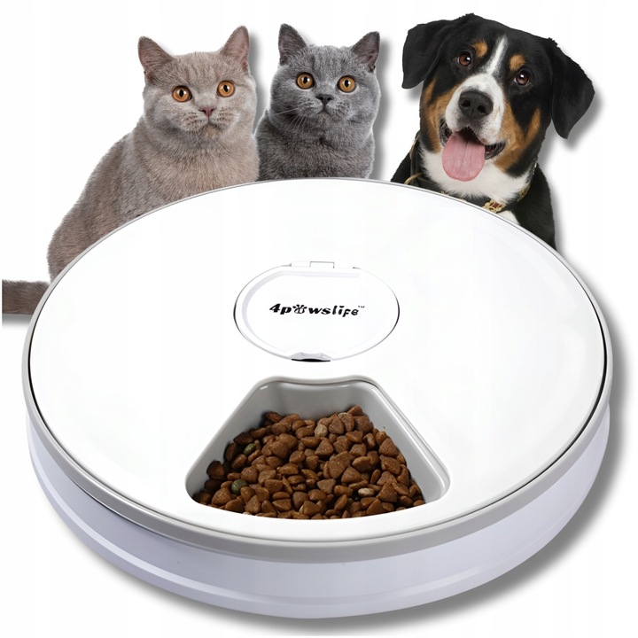 Automatyczny podajnik karmy dla kota psa królika kotów dozownik karmy miska